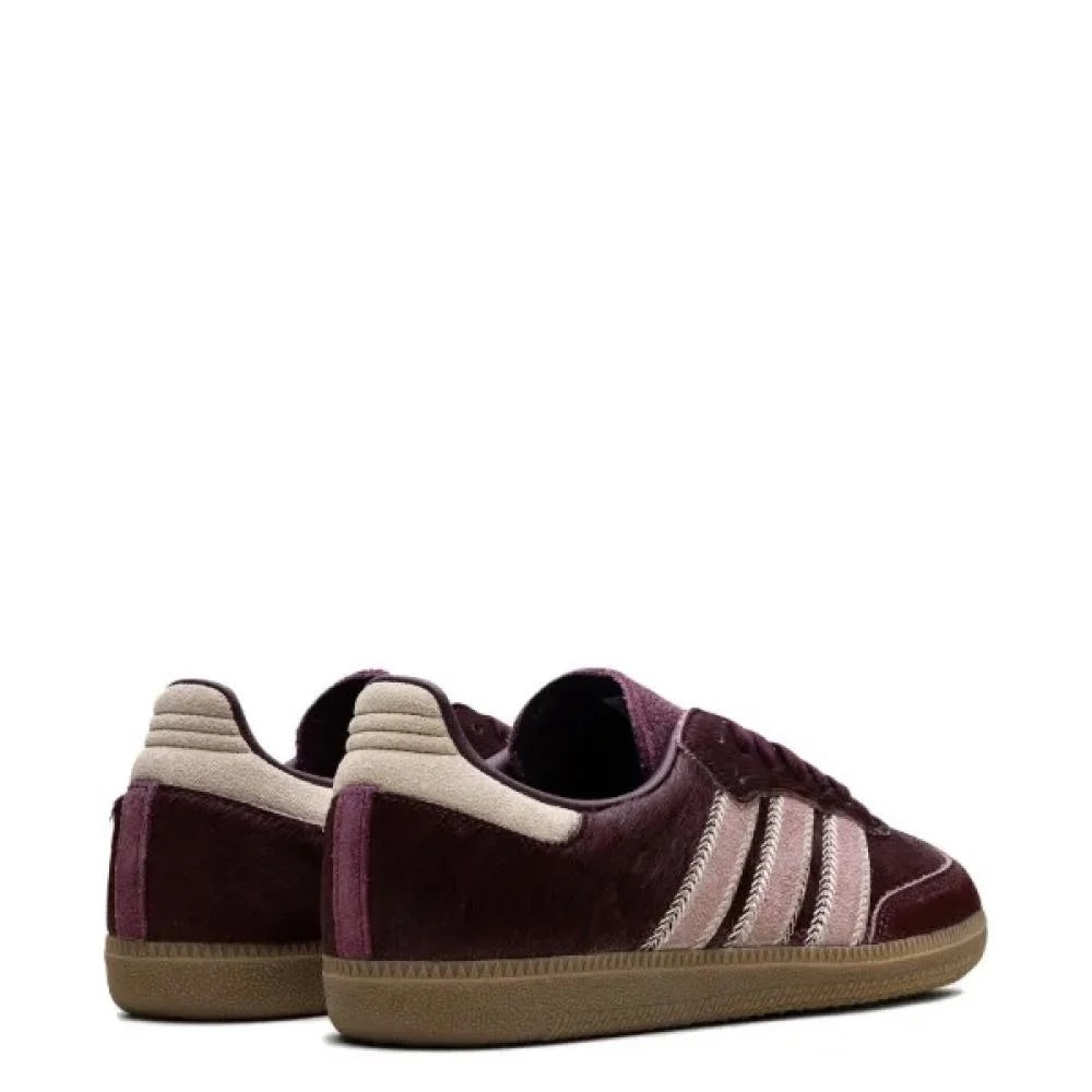 Adidas Samba OG "Maroon/Sand Strata/Pony" sneakers