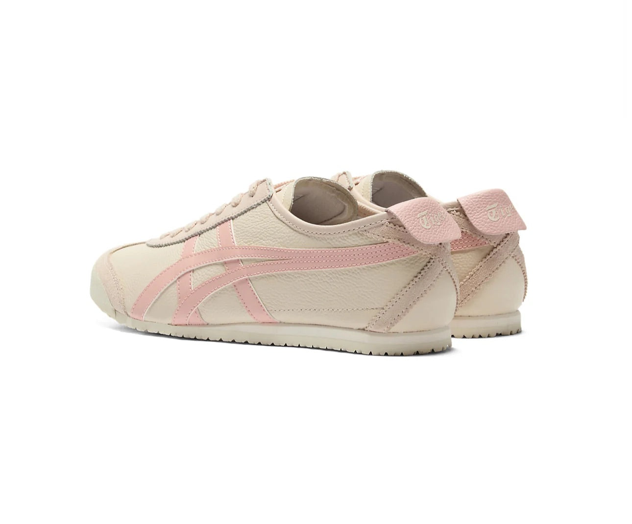 ONITSUKA TIGER “OATMEAL/GINGER PEACH” SNEAKERS