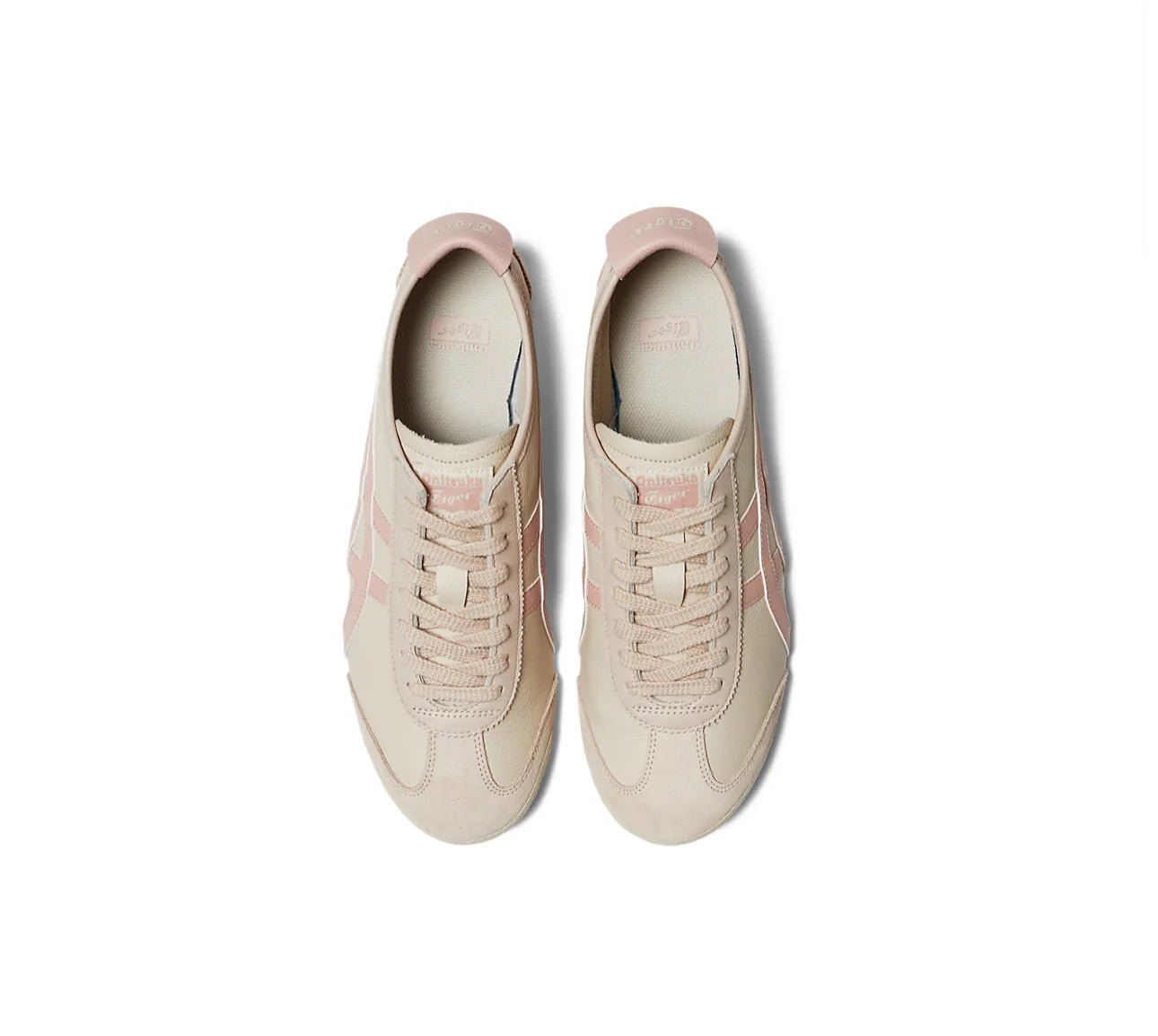 ONITSUKA TIGER “OATMEAL/GINGER PEACH” SNEAKERS