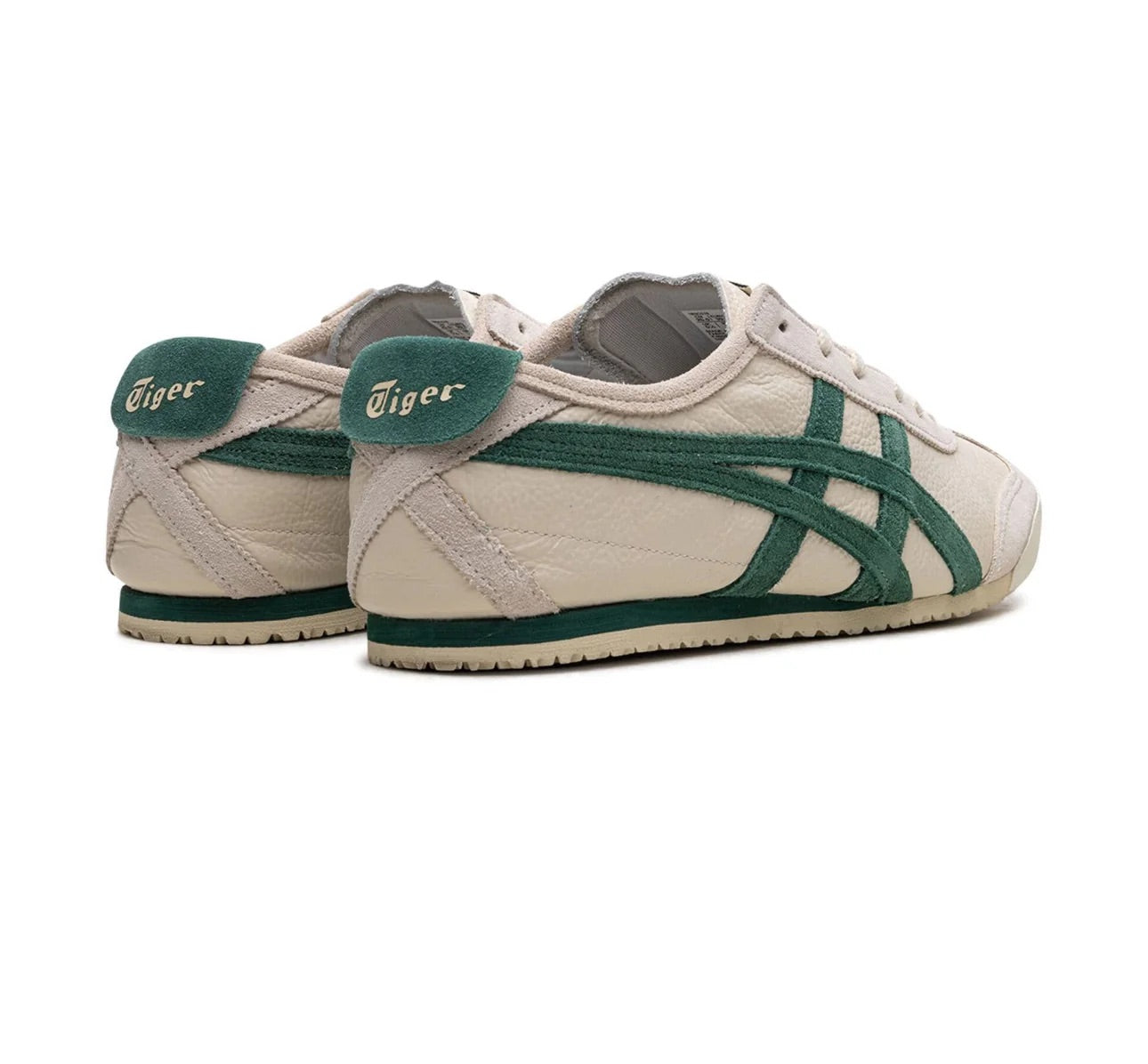 ONITSUKA TIGER “CREAM/GREEN” SNEAKERS