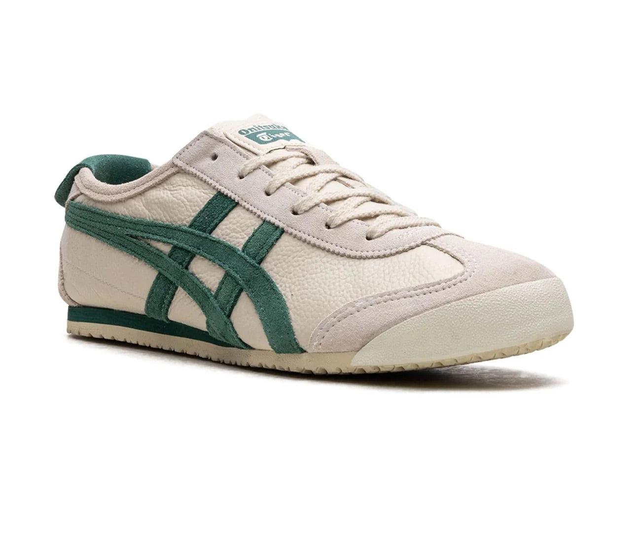 ONITSUKA TIGER “CREAM/GREEN” SNEAKERS
