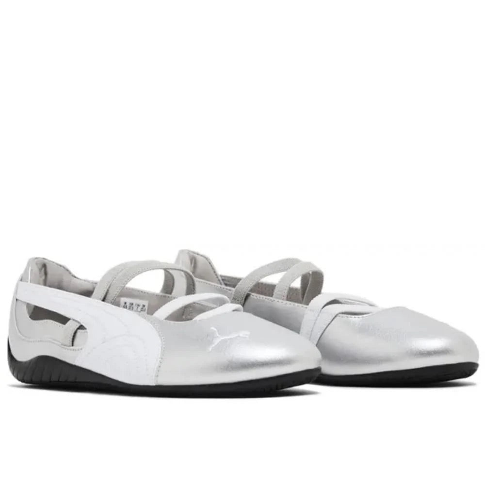 PUMA Speedcat "Silver" ballet flats